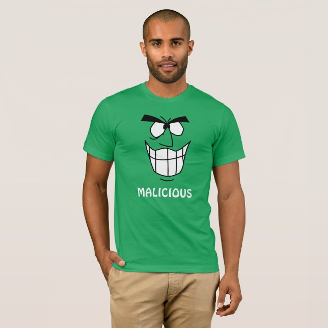 Camiseta Malicioso (Frente Completa)