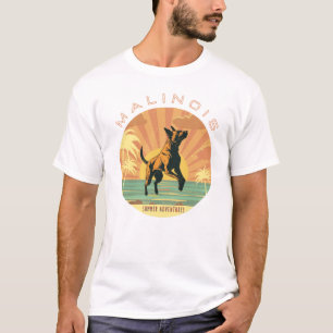 Camiseta Malinois - Aventuras de Verão