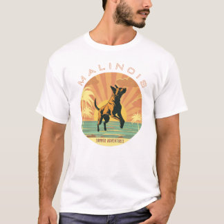Camiseta Malinois - Aventuras de Verão