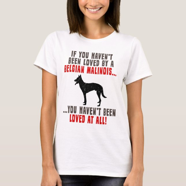 Camiseta Malinois belgas (Frente)