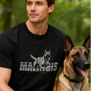 Camiseta Malinois - pastor belga - Mecelaar