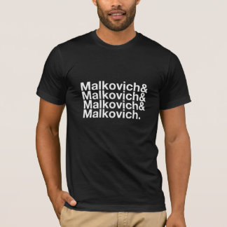 Camiseta Malkovich Malkovich