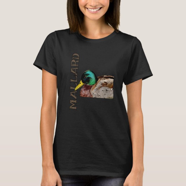 Camiseta Mallard Duck, artístico lesado (Frente)