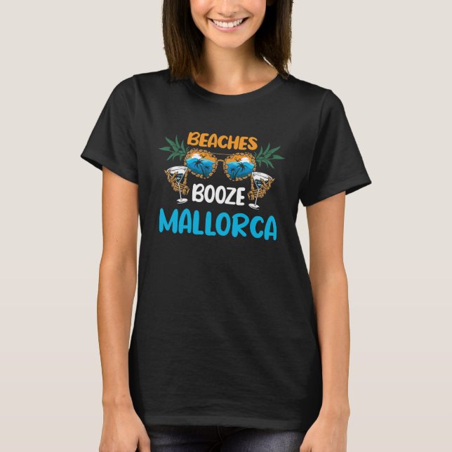 Camiseta Mallorca Beaches Funny Spain Vacation Matching (Frente)