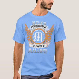 Camiseta Mallory Name Shirt Nunca Subestima A Potência O