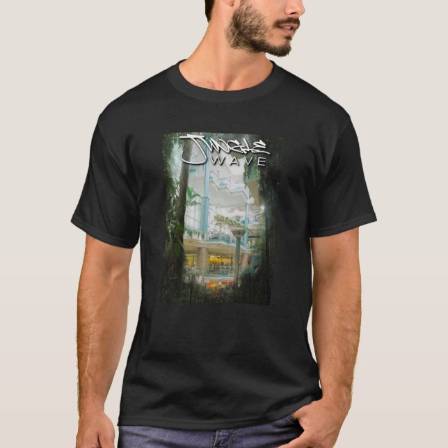 Camiseta Mallsoft Junglewave Abandoned Mall Aesthetic (Frente)