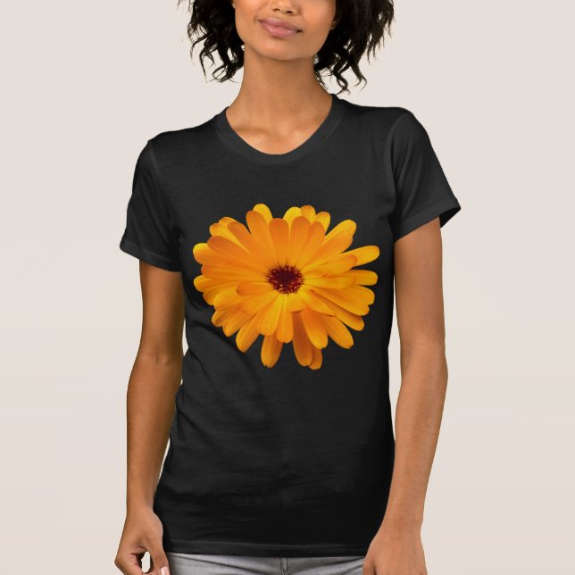 Camiseta Malmequer Laranja (Frente)