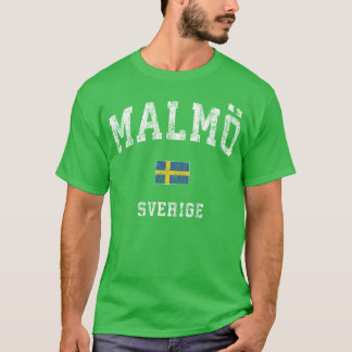Camiseta Malmo Suécia Sverige Esportes Atléticos família