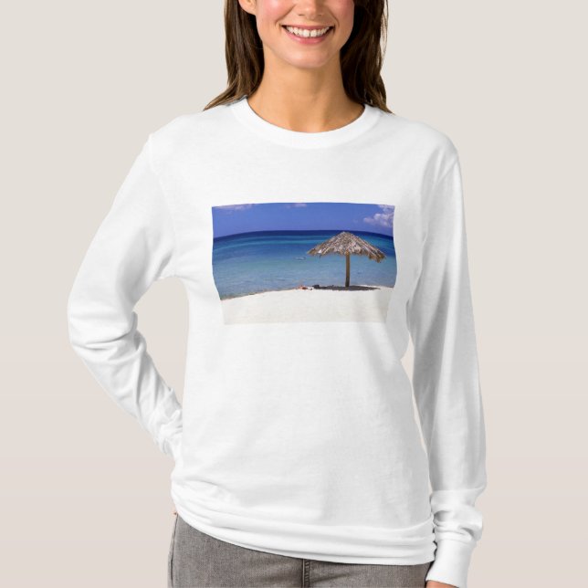Camiseta Malmok Beach, Aruba, Antilhas Neerlandesas (Frente)