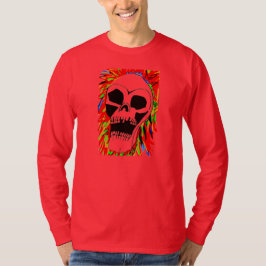 Camiseta MALOWEEN SCREAMING SKULL shirt