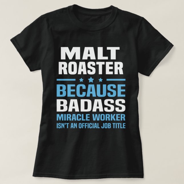 Camiseta Malt Roaster (Frente do Design)