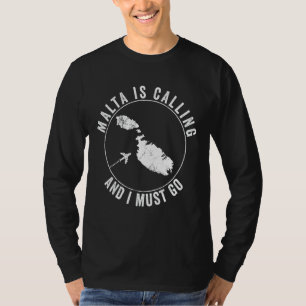 Camiseta Malta Chama De Vaca Vaca, Doença De Feriado Maltês