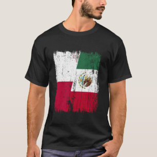 Camiseta Malta México Bandeira Meia Herança Maltês Mexicano