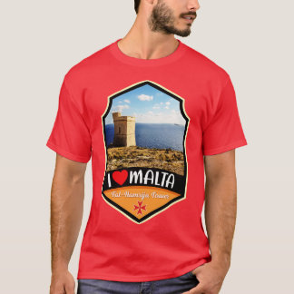 Camiseta Malta TalHamrija Tower E Filfla Island
