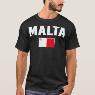 Camiseta Malta Tee Flag souvenir Gift Maltês