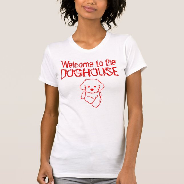 Camiseta Maltês Doghouse T-Shirt (Frente)