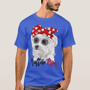 Camiseta Maltês - Mãe Bandana