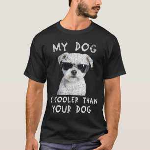 Camiseta Maltês Meu Cachorro É Mais Legal Que Seu Cachorro