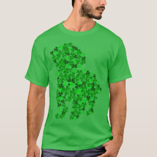 Camiseta Maltês - Shamrock Leaf Rua Patrick Day