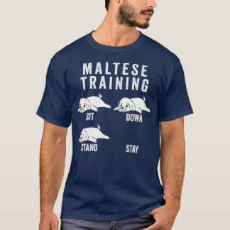 Camiseta Maltês Training Dog