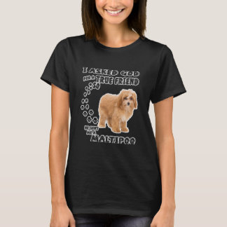 Camiseta Maltipoo dizendo Mãe Pai de Poodle Maltês