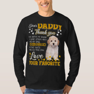 Camiseta Maltipoo Pai Obrigado Por Ser Meu Pai