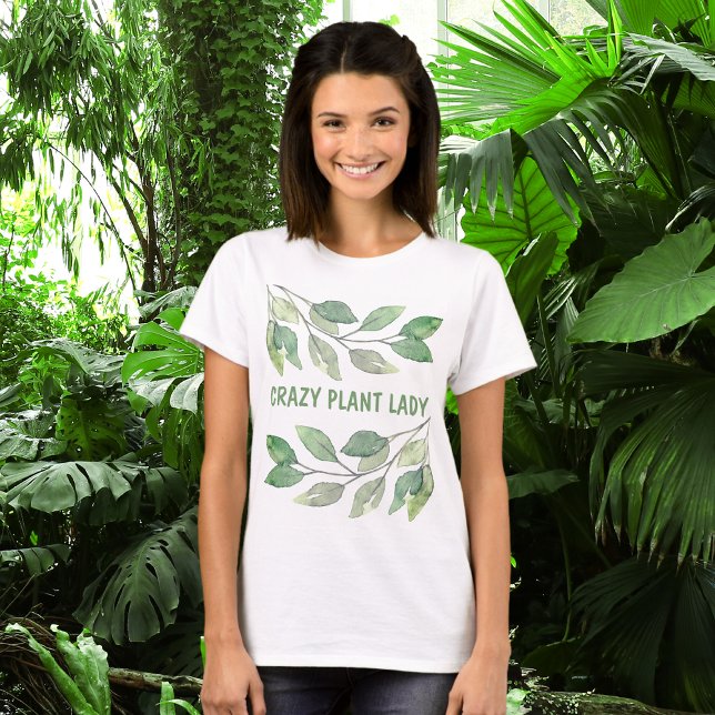 Camiseta Maluca de Planta (Criador carregado)