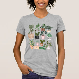 Camiseta Maluca de Planta   Quic Watercolor Plantas Potávei
