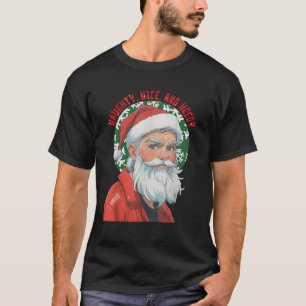Camiseta Maluco Legal e Necessitado Natal Rocker Homens Mul