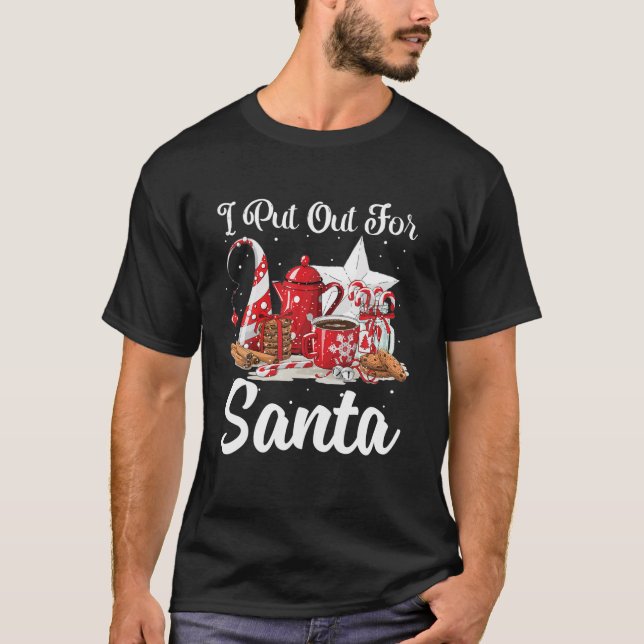 Camiseta Malvado Que Fiz Para Papais noeis De Natal Engraça (Frente)