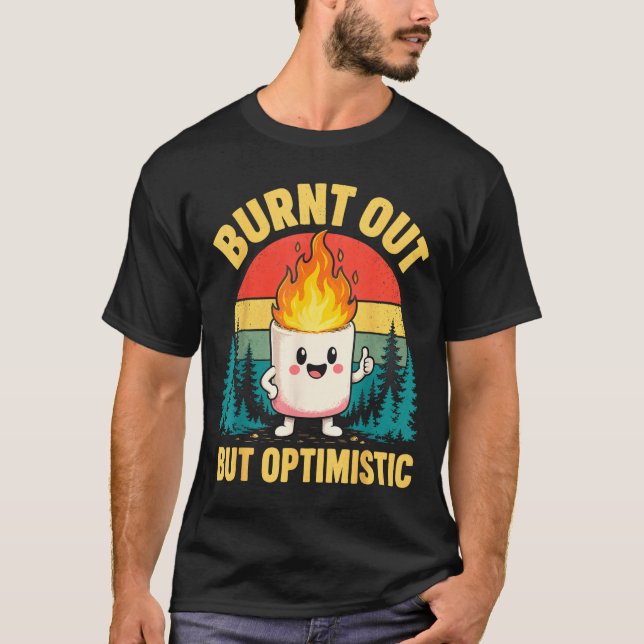 Camiseta Malvavisco engraçado  (Frente)