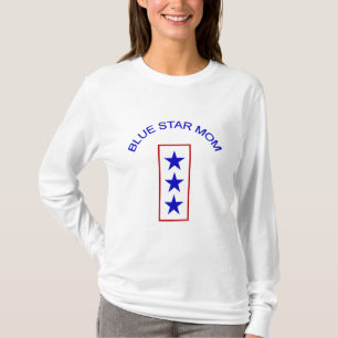 Camiseta Mamã 3 da estrela azul