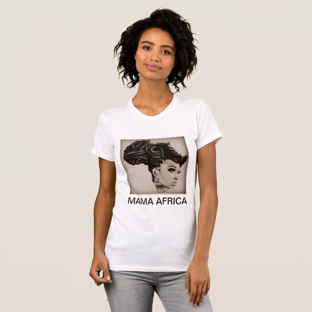 Camiseta Mama África (Frente Completa)