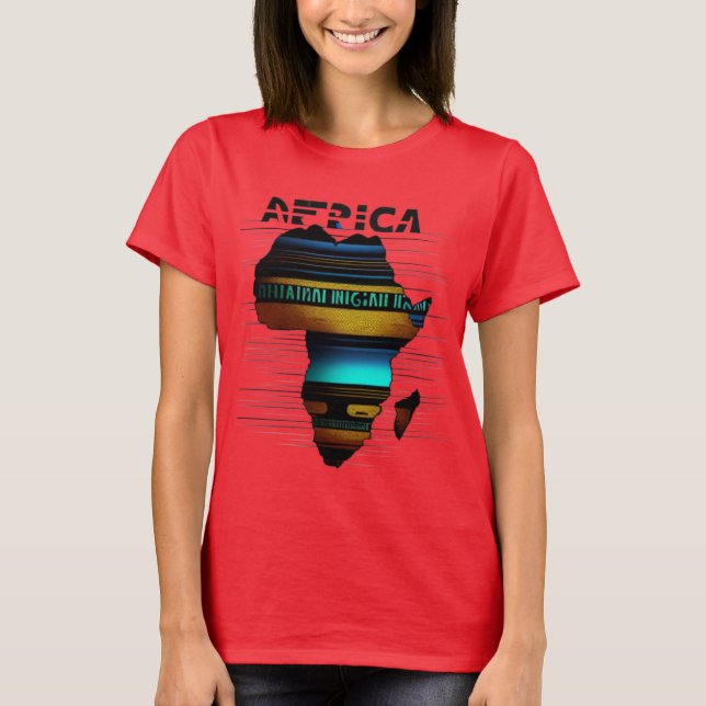 Camiseta Mama Africa t-shirts design  (Frente)