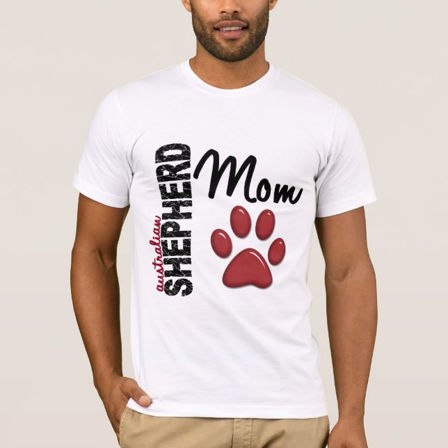 Camiseta Mamã australiana 2 do pastor (Frente)