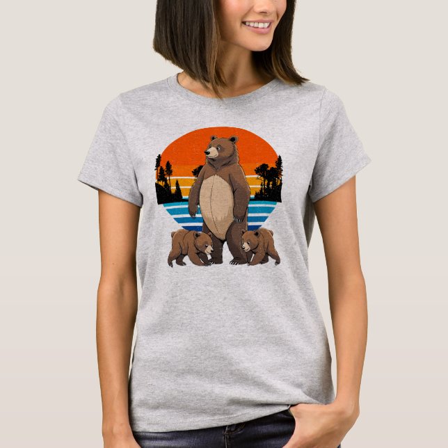 Camiseta Mama Bear (Frente)
