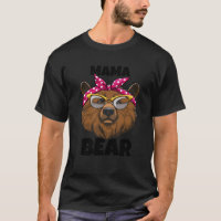 Mama Bear Animal Mulheres Natureza Engraçada Banda