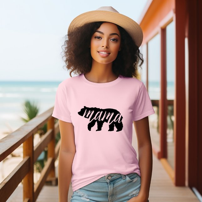Camiseta Mama Bear | Família Correspondente (Criador carregado)