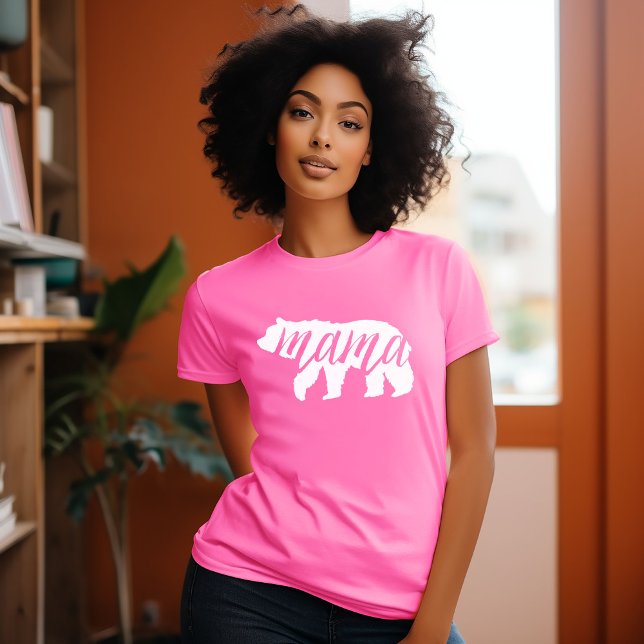 Camiseta Mama Bear | Família Correspondente (Criador carregado)