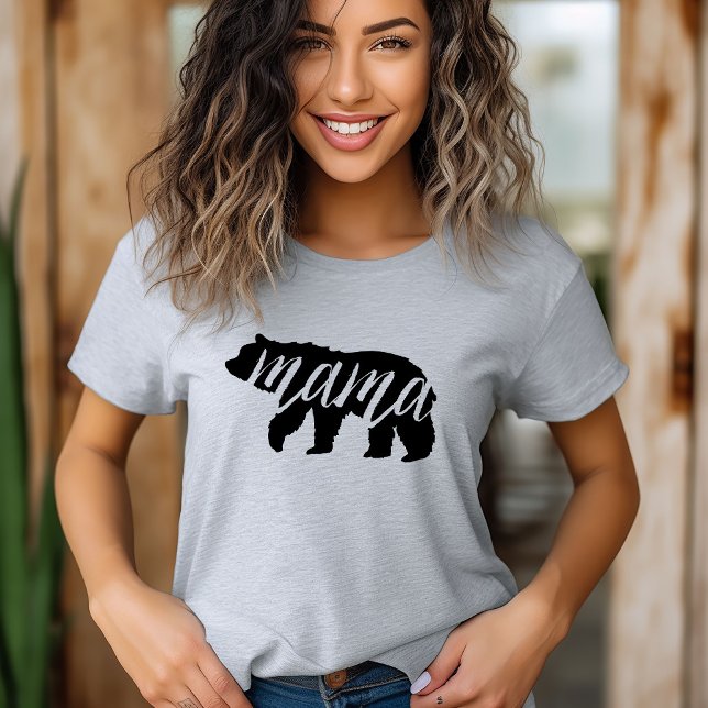 Camiseta Mama Bear | Família Correspondente (Criador carregado)