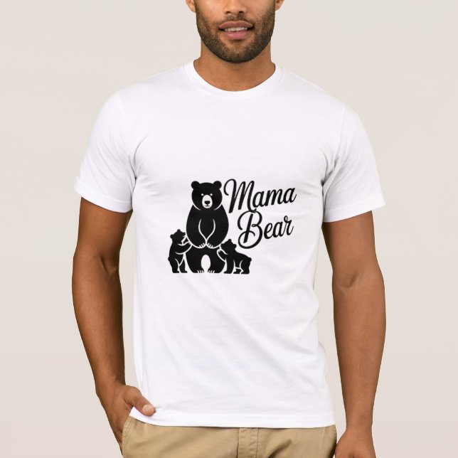 Camiseta Mama Bear Love (Frente)