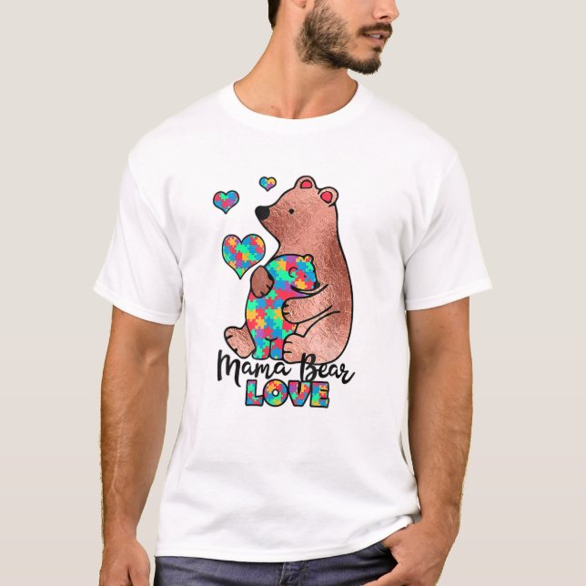 Camiseta Mama Bear Love Gifts (Frente)