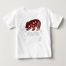Camiseta Mama Bear White criança