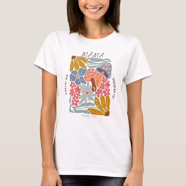 Camiseta Mama Botânicos (Frente)
