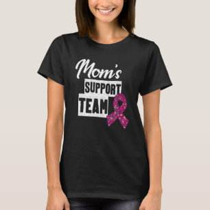 Camiseta Mama Cancer Mãe Suporte Fita Rosa