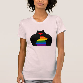 Camiseta Mama Carregamento Arco-íris T