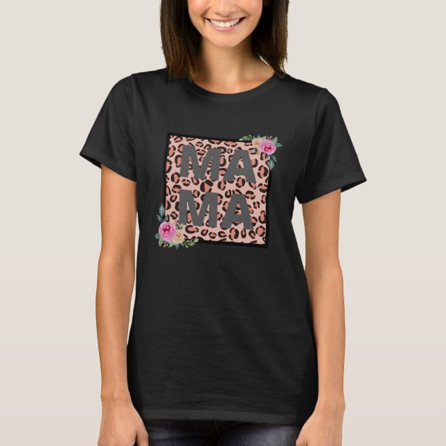 Camiseta Mama Cheetah (Frente)