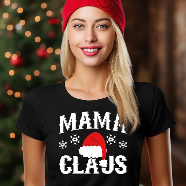 Camiseta Mama Claus | (Criador carregado)
