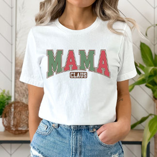 Camiseta Mama Claus, mãe de Natal