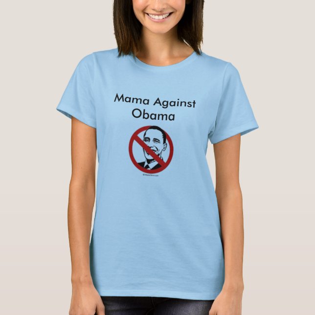 Camiseta Mama Contra Obama (Frente)